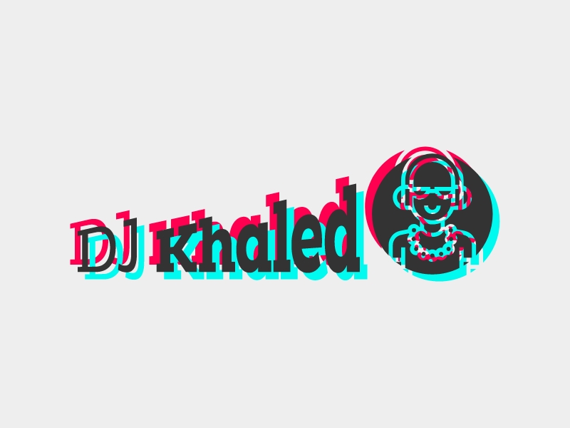 DJ Khaled logo design