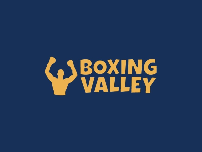 Boxing Valley logo design
