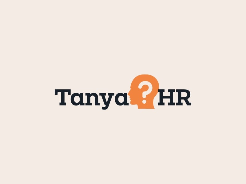 Tanya HR logo design