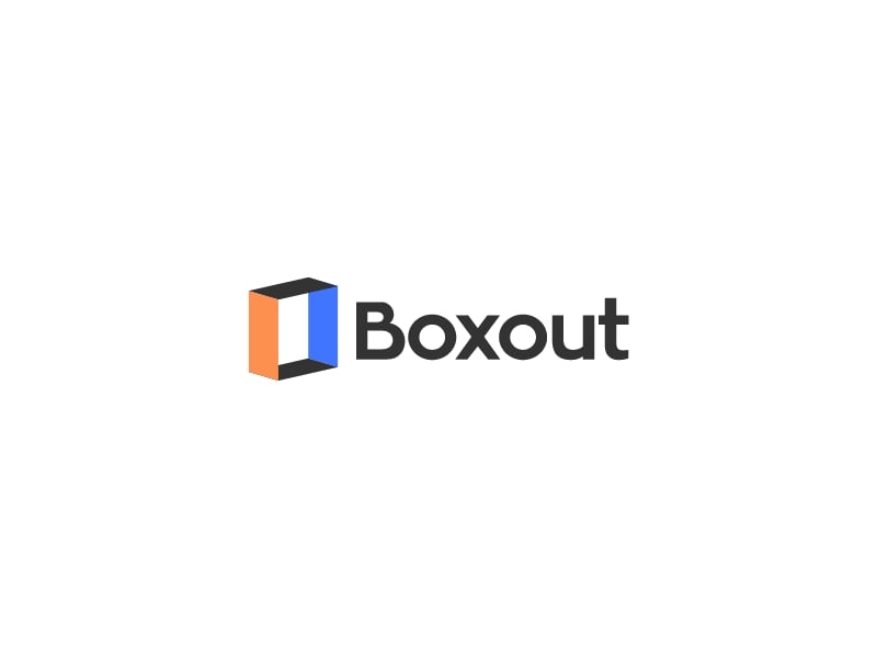 Boxout logo design