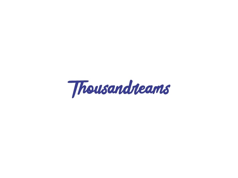 Thousandreams logo design
