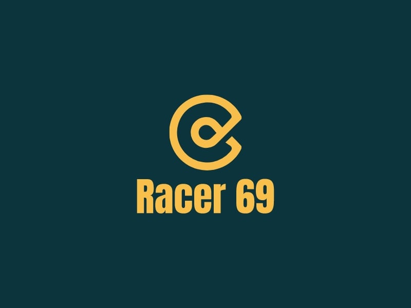 Racer 69 logo design