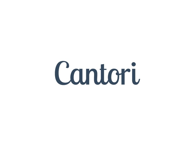 Cantori logo design
