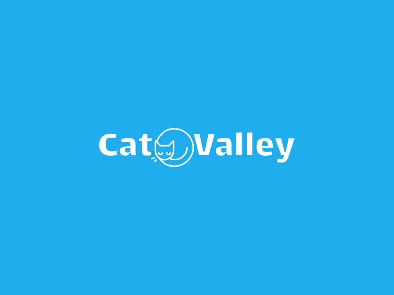 CatValley logo design