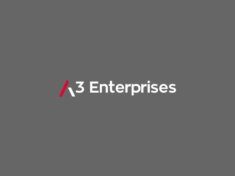 A3 Enterprises logo design