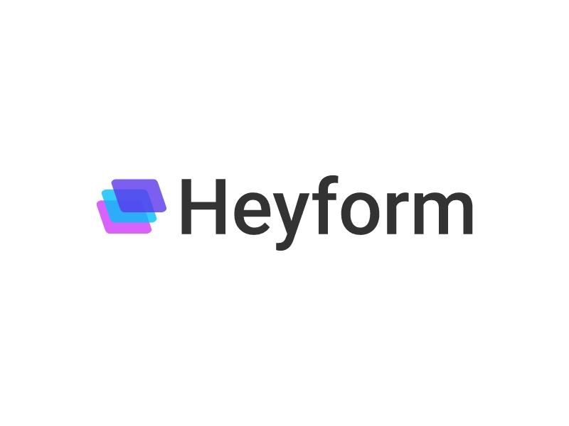 Heyform logo design