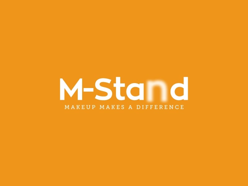M-Stand logo design