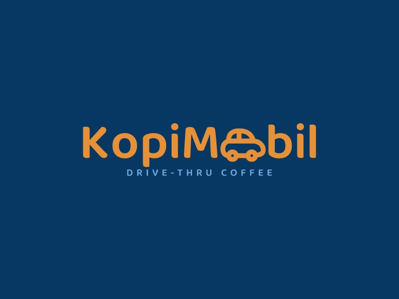 KopiMobil logo design