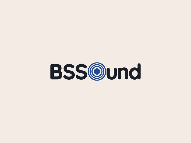 BSSound logo design