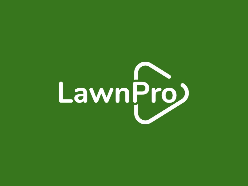 LawnPro logo design