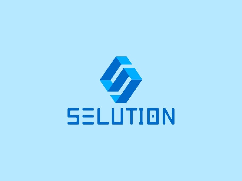Selution logo design