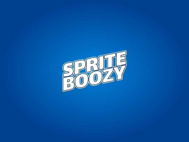 Sprite Boozy logo design
