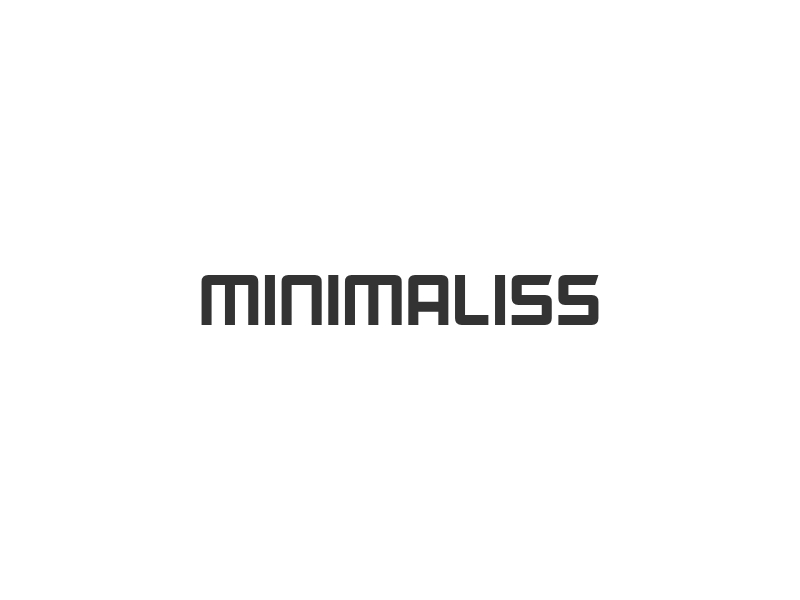 Minimaliss logo design