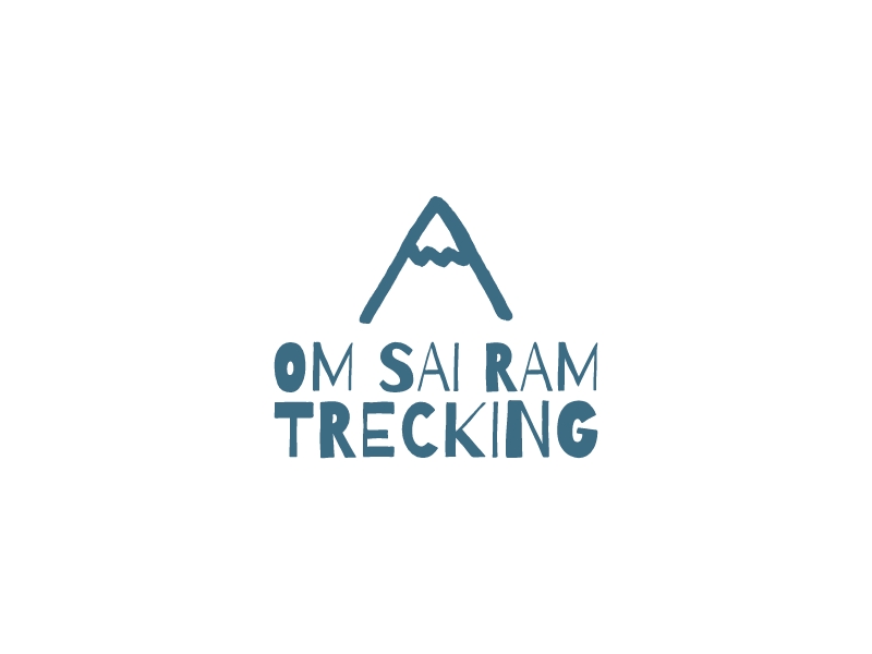 Om Sai Ram Trecking logo design