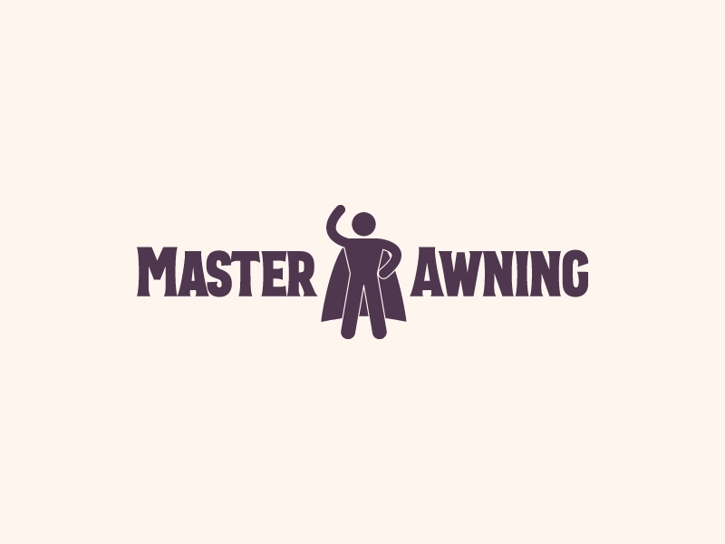 Master Awning logo design