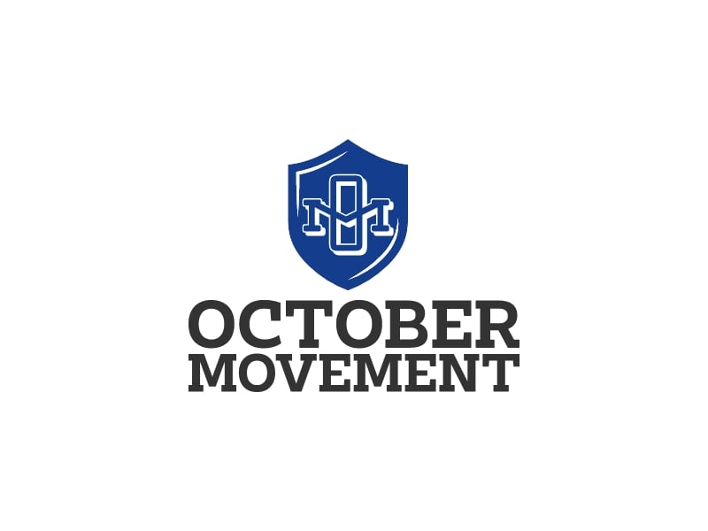 October Movement logo design