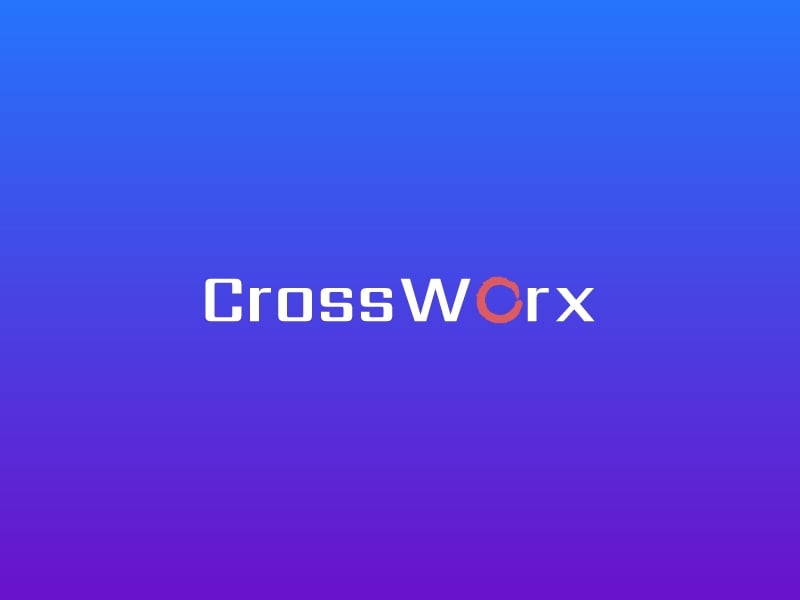 CrossWorx logo design
