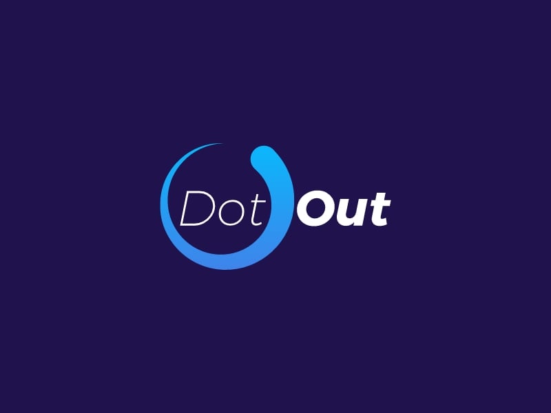 Dot Out logo design