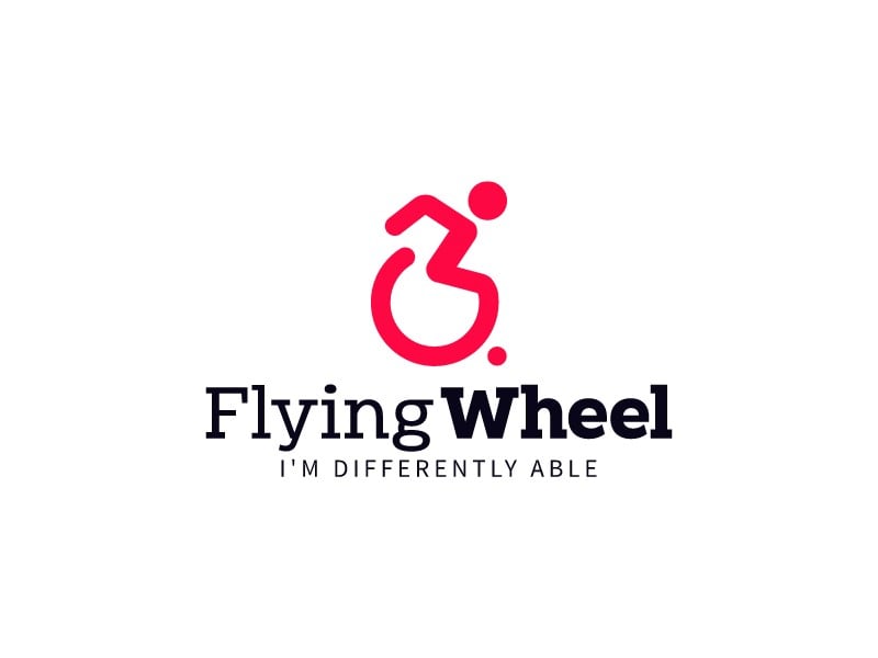 Flying Wheel logo design