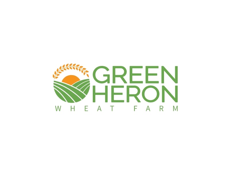 Green Heron logo design