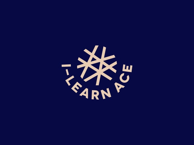 i-Learn Ace logo design
