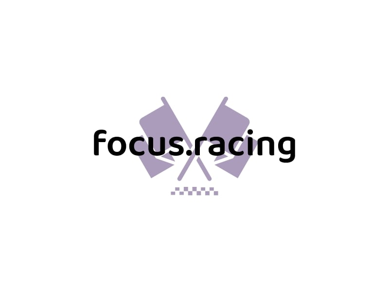 focus.racing logo design