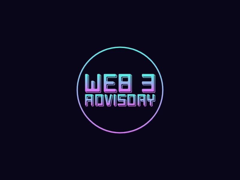 WEB 3 Advisory logo design