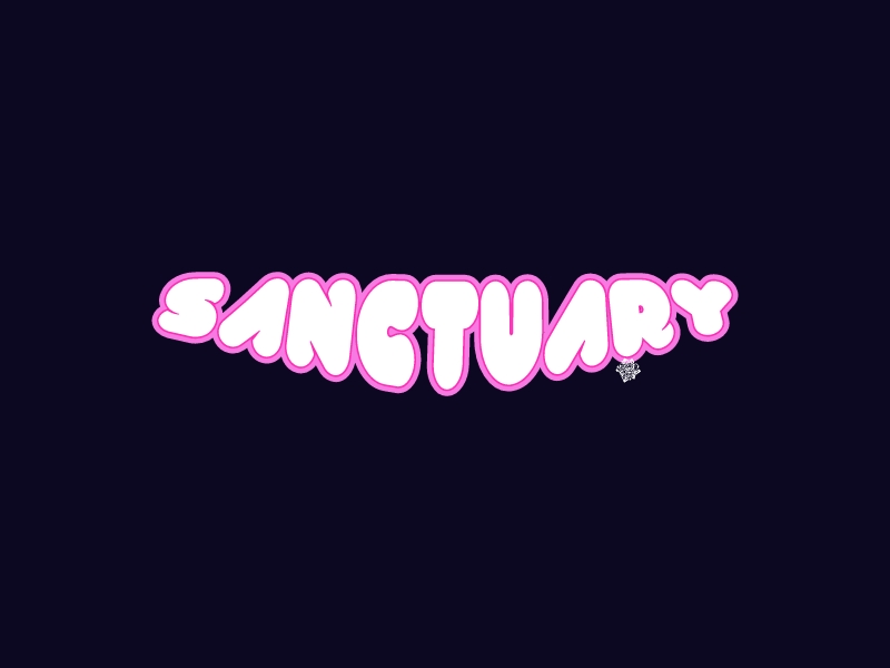 SANCTUARY logo design