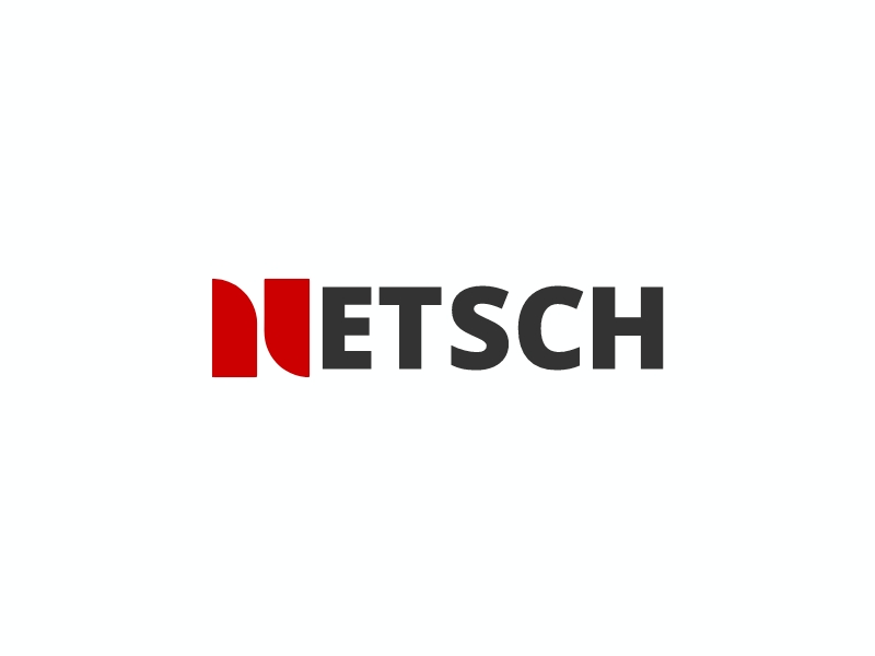 NETSCH logo design