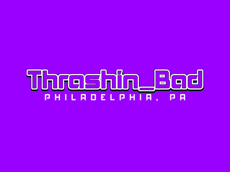 Thrashin_Bad logo design