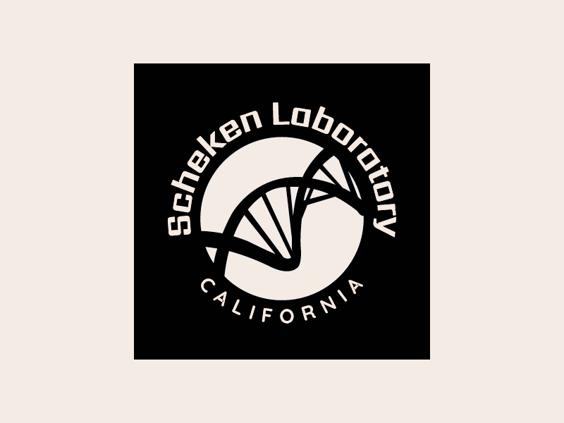 Scheken Laboratory logo design