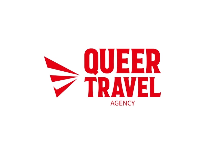 Queer Travel logo design