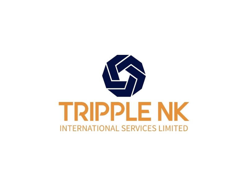 TRIPPLE NK logo design