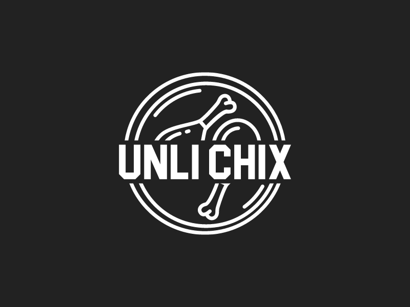 Unli Chix logo design