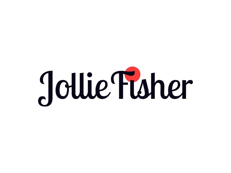 JollieFisher logo design