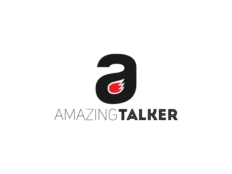Amazing Talker logo design