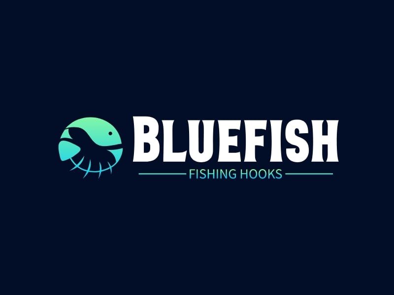 Bluefish logo design
