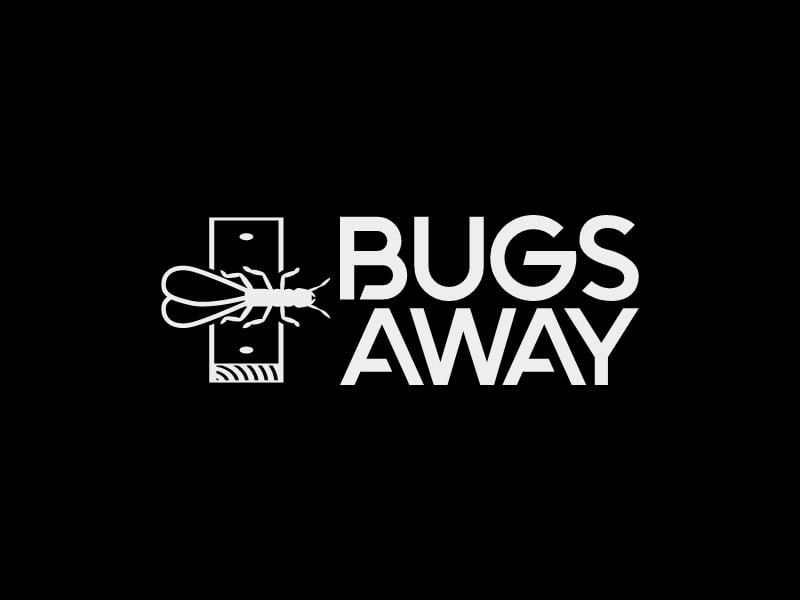 bugs away logo design