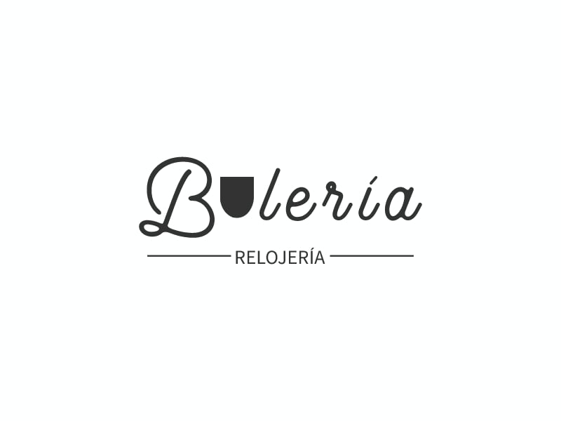 Bulería logo design