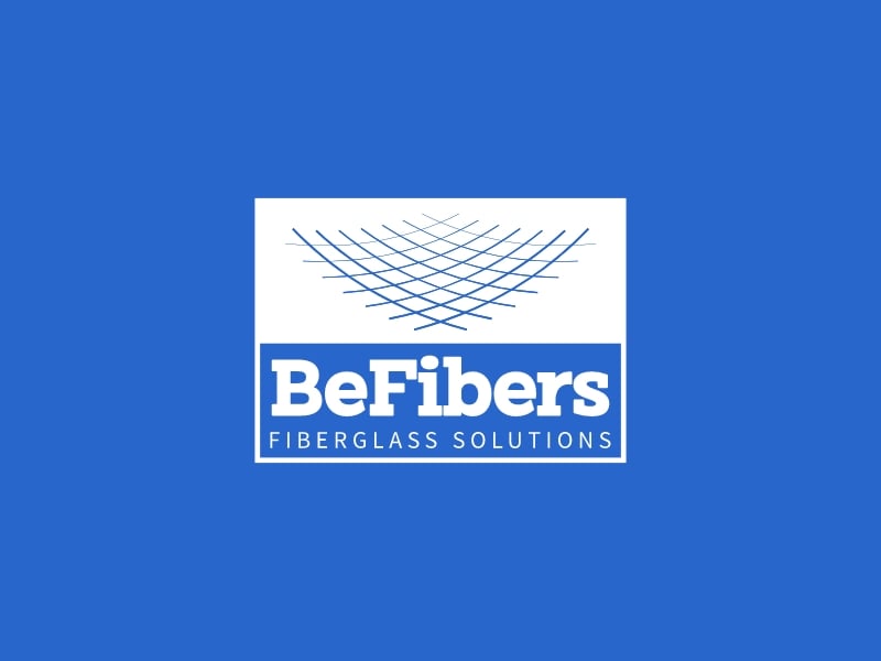 BeFibers logo design