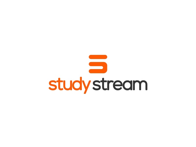 study stream logo design