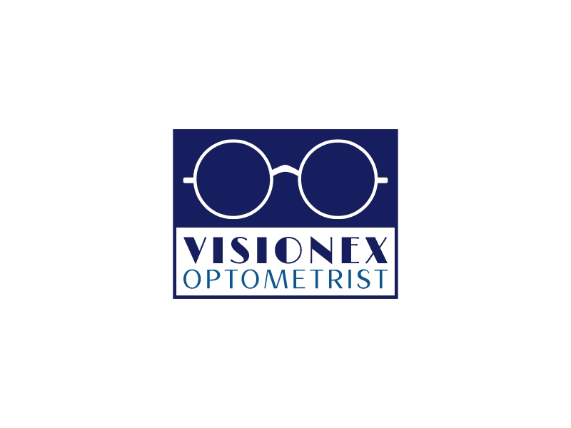 Visionex Optometrist logo design