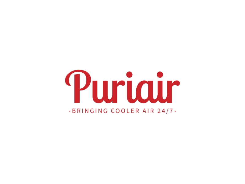 Puriair logo design