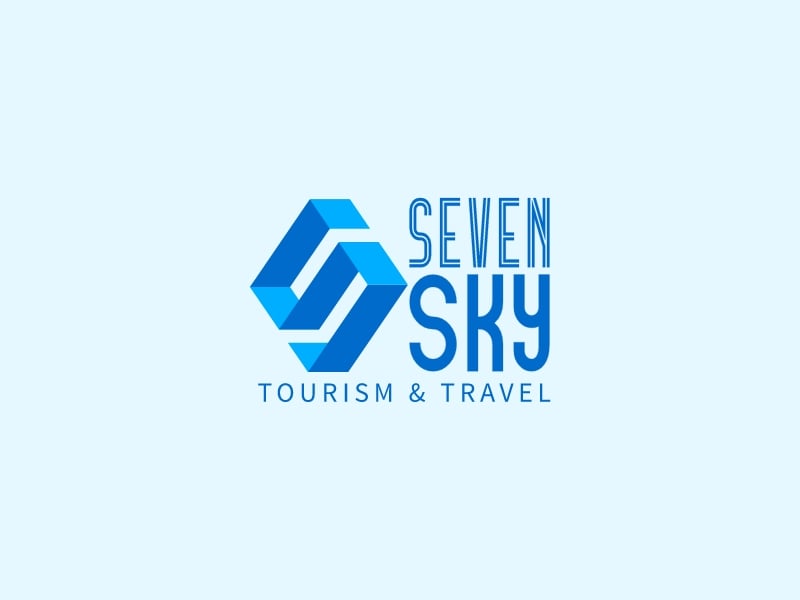 SEVEN SKY logo design