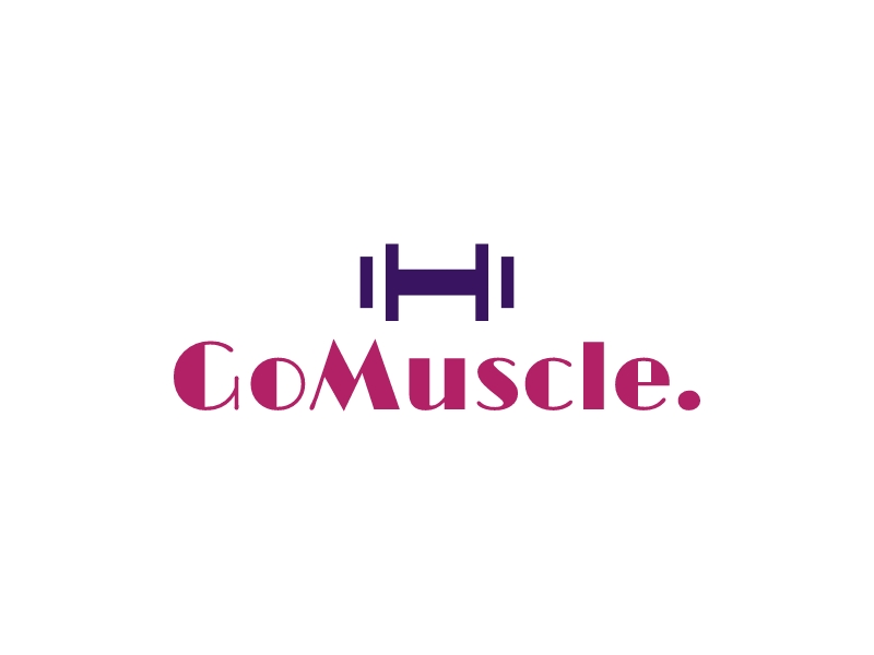 GoMuscle. logo design