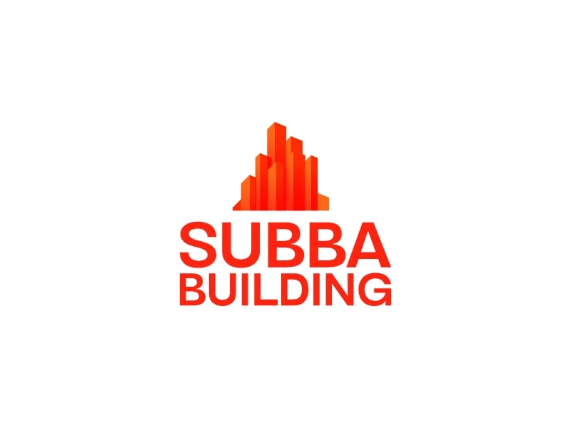 Subba Building logo design