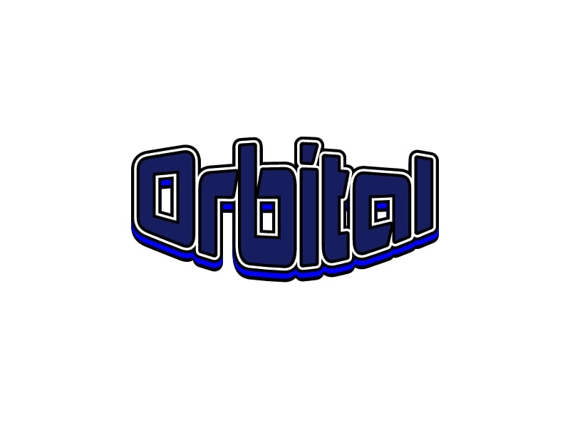 Orbital logo design