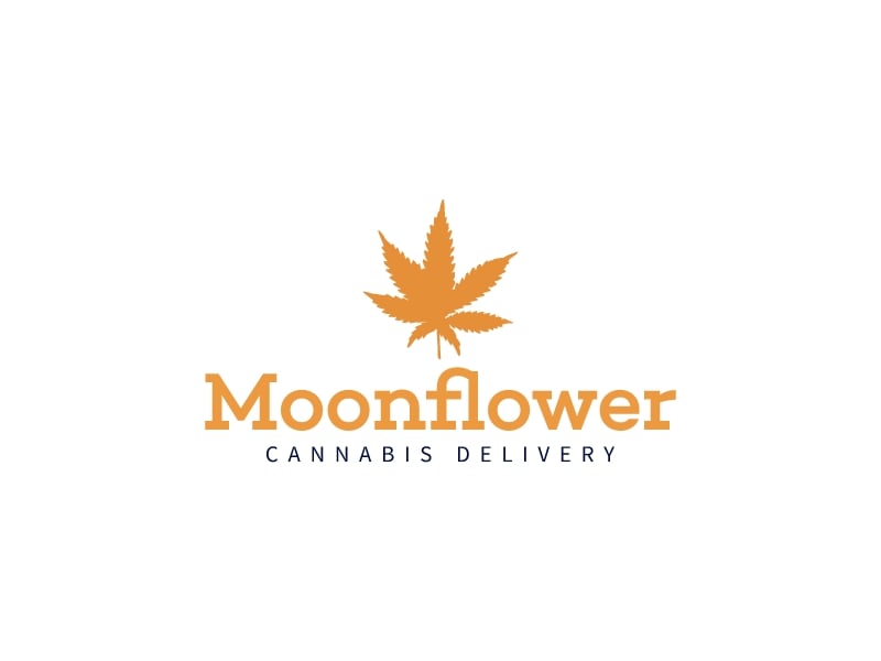 Moonflower logo design