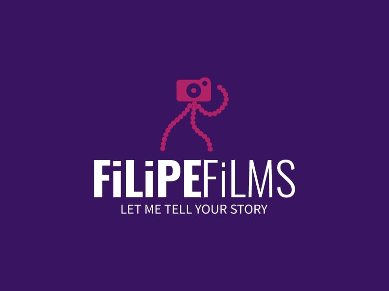 FiLiPE FiLMS logo design