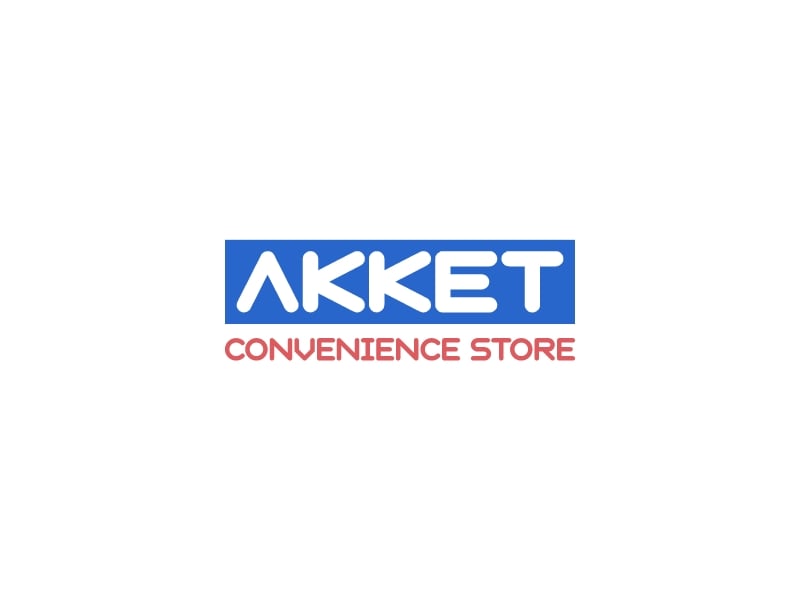 Akket Convenience Store logo design